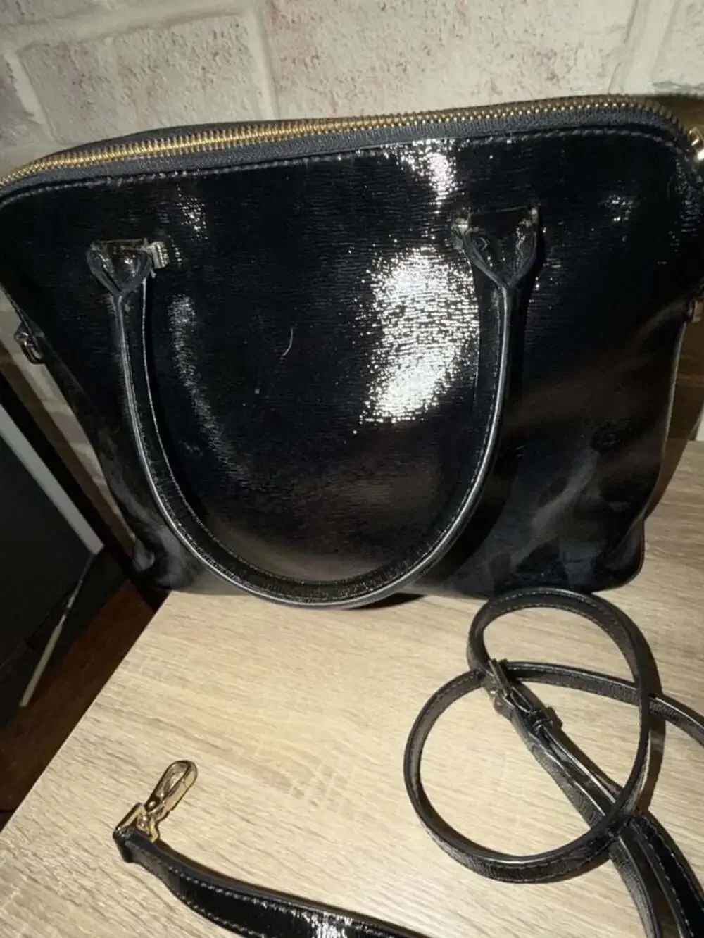 Kate Spade New York Bixby Place Carli Patent Leather Dome Satchel